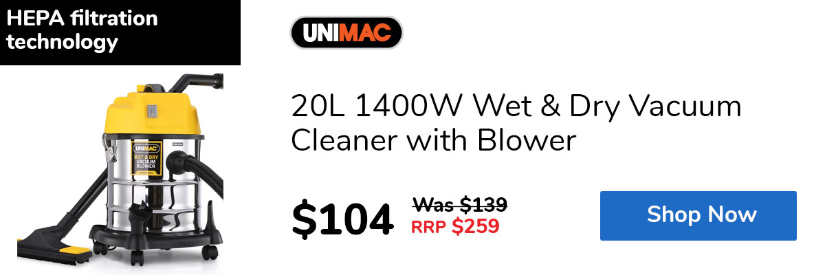 20L 1400W Wet & Dry Vacuum Cleaner with Blower
