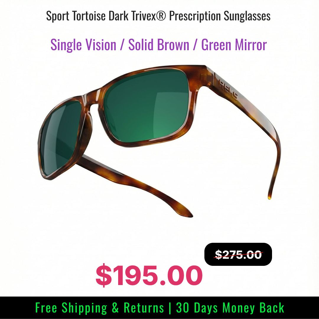Sport Tortoise Dark Sunglasses