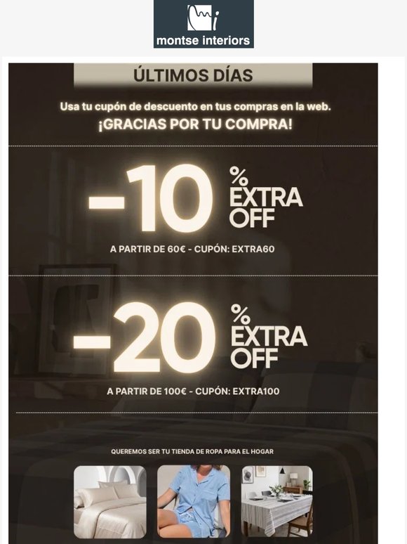 🚨 Últimos días para aprovechar tu descuento extra
