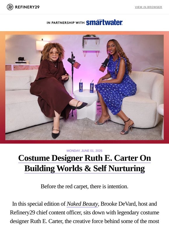 Inside Ruth E. Carter's world, courtesy of smartwater®