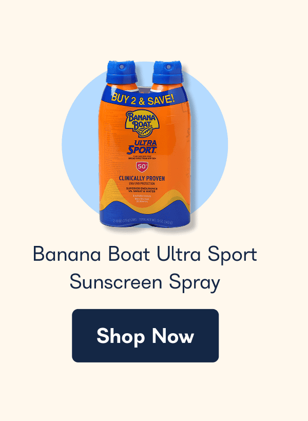 Banana Boat Ultra Sport Sunscreen Spray