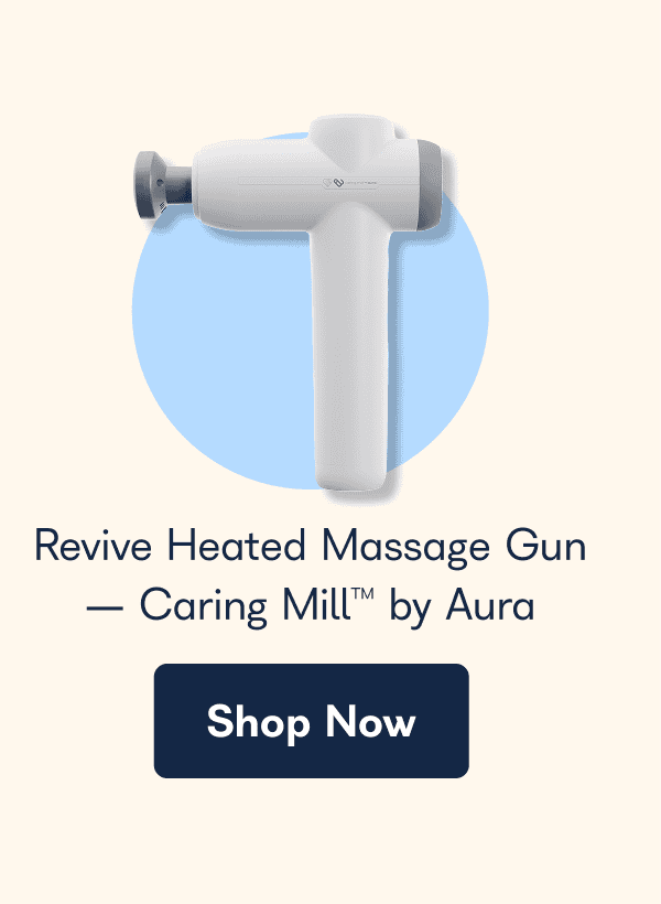 Revive Heated Massage Gun - Caring Mill™ by Aura