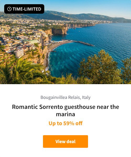 Romantic Sorrento guesthouse near the marina
