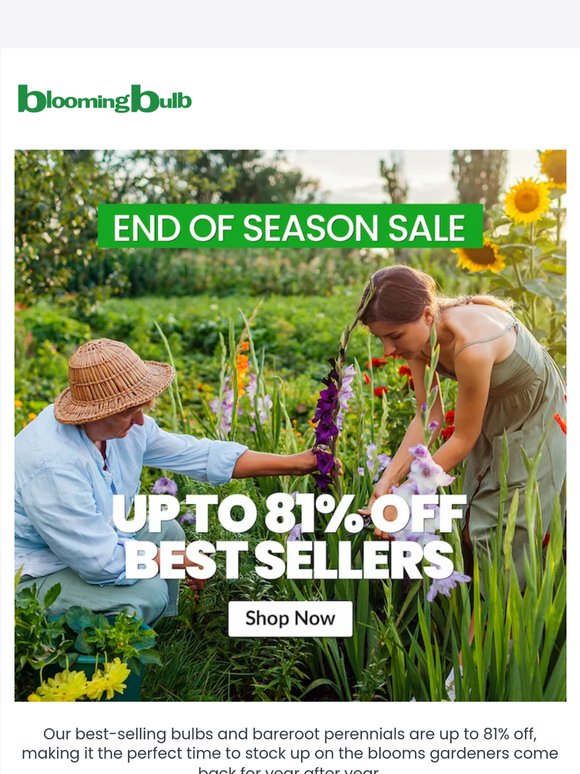 Garden Favorites Are Up to 81% Off!