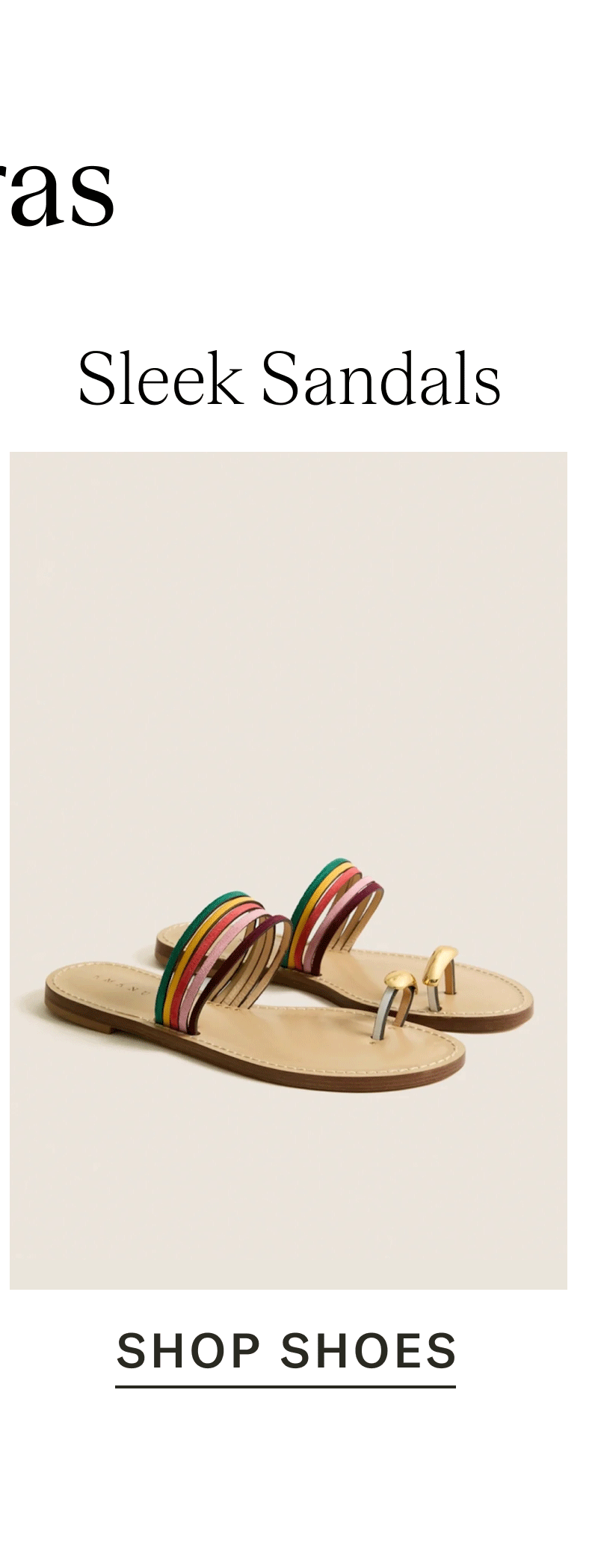 Sleek Sandals