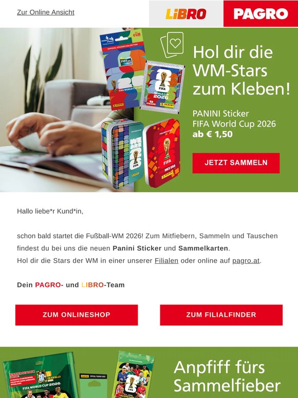 Hol dir die Stars der WM zum Sammeln & Kleben! ⚽🃏