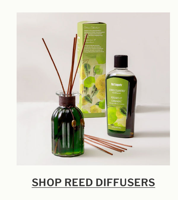 Reed diffusers and refills 