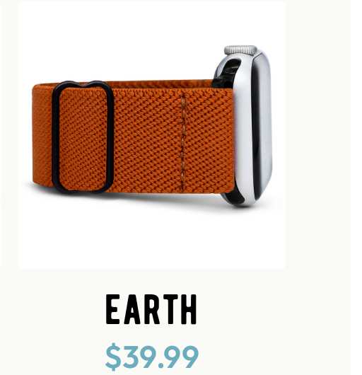 Earth Apple Watch band, $39.99