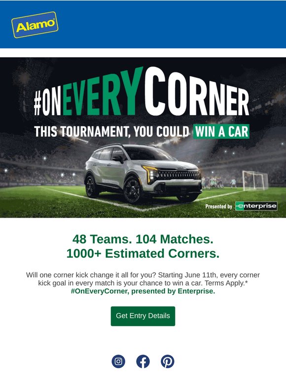 Every Corner is Your Chance to Win