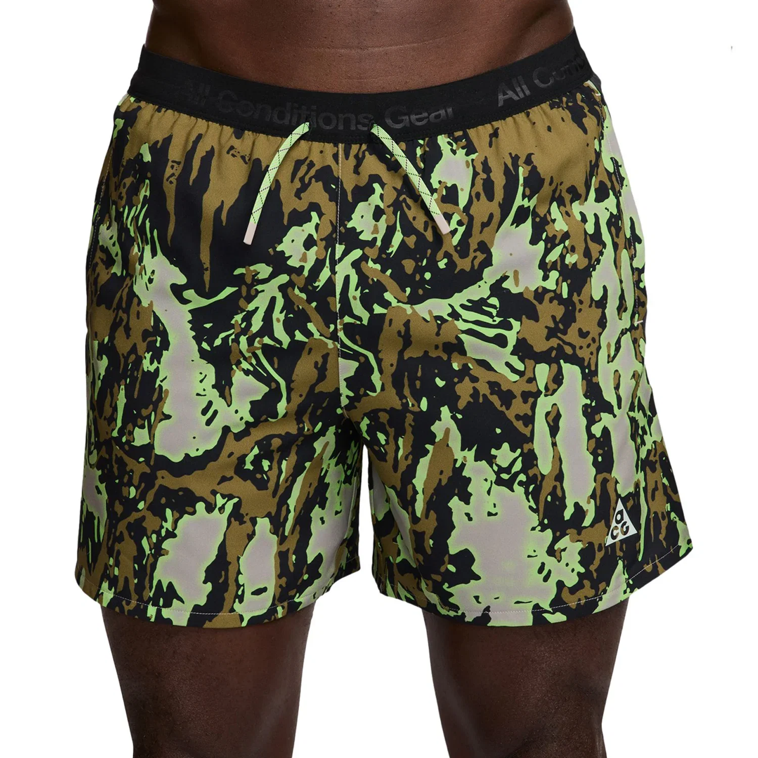 Image of Nike ACG Dri-Fit Trail AOP 6" Shorts - Men's