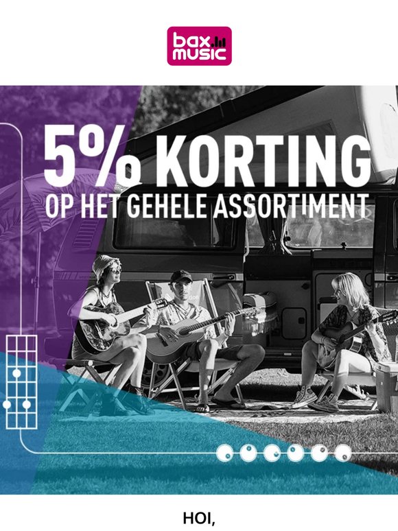 De zomer komt eraan... Tijd om je muzikale dromen waar te maken? ☀️🎶