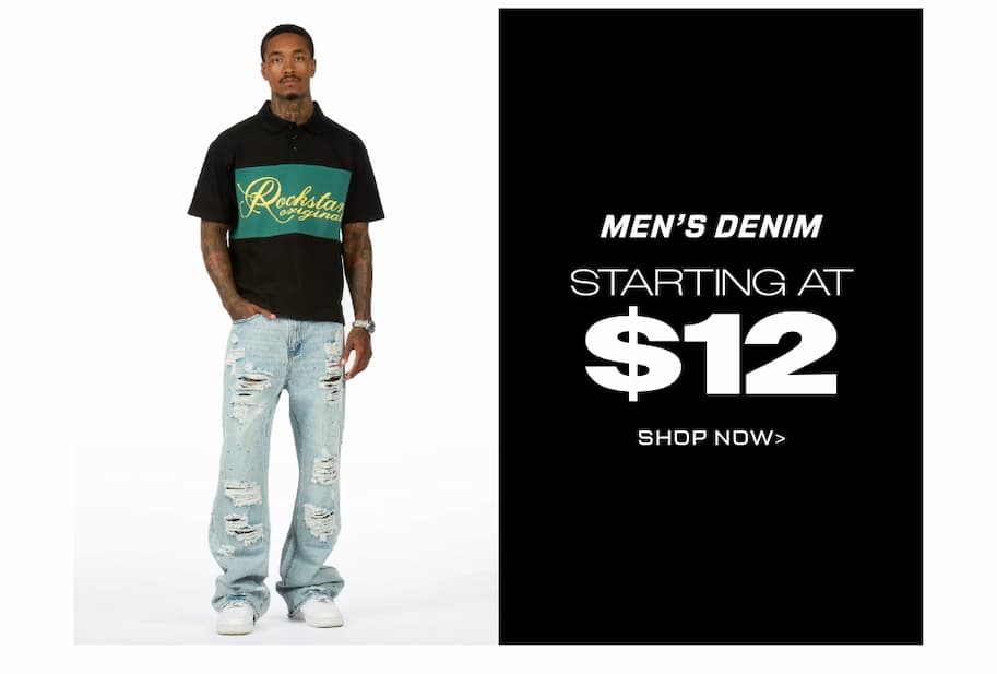 SHOP MEN'S DENIM