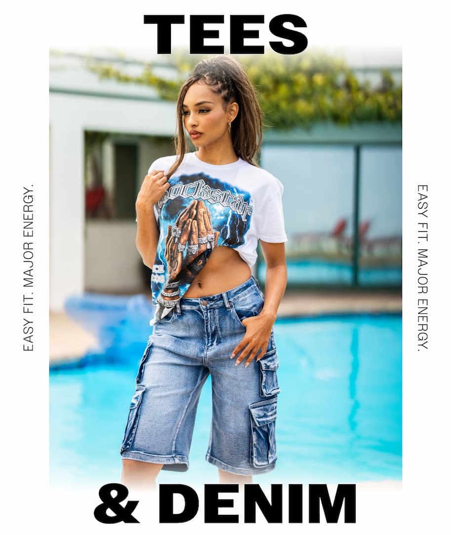 TEES & DENIM