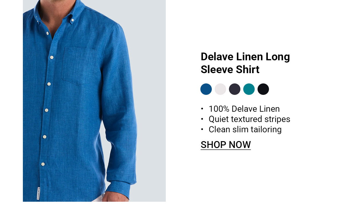Shop the Delave Linen Long Sleeve Shirt