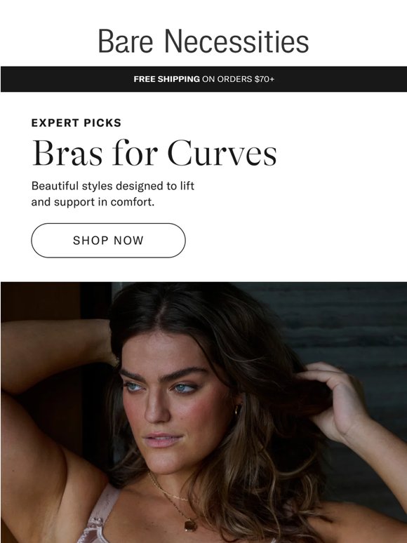 Bras For Curves: More Sizes. More Support