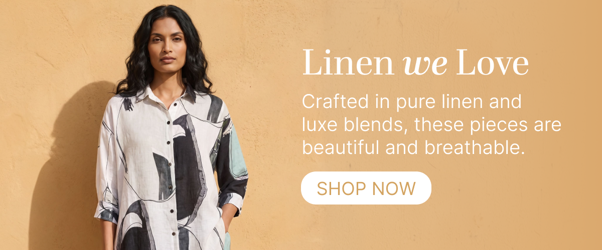 linen banner