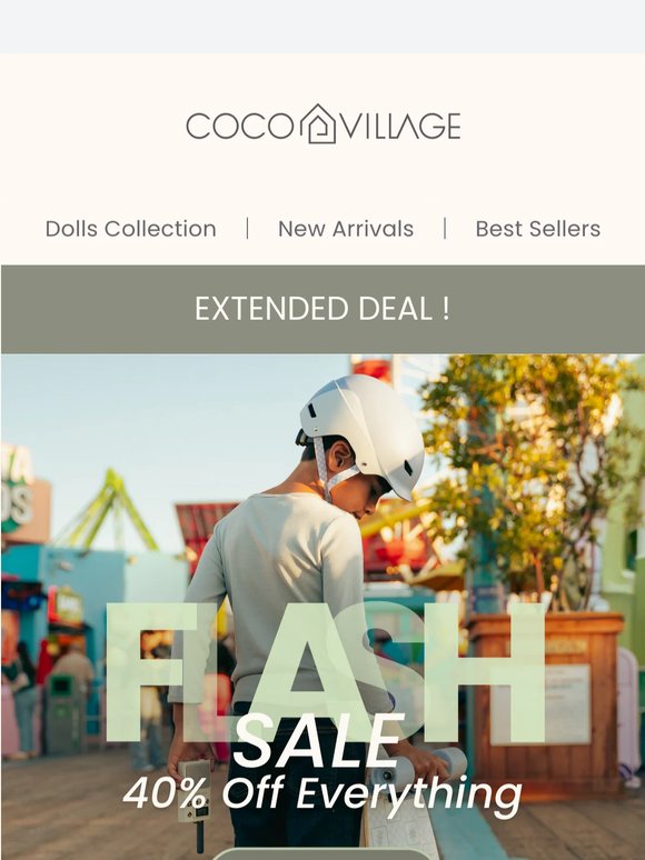 🚨Extented: 40% OFF Everything