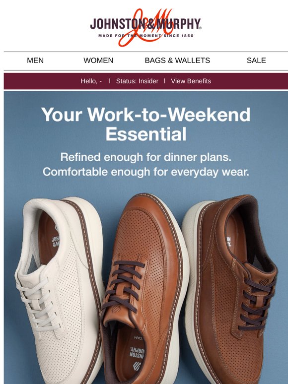 Your Work-to-Weekend Essential