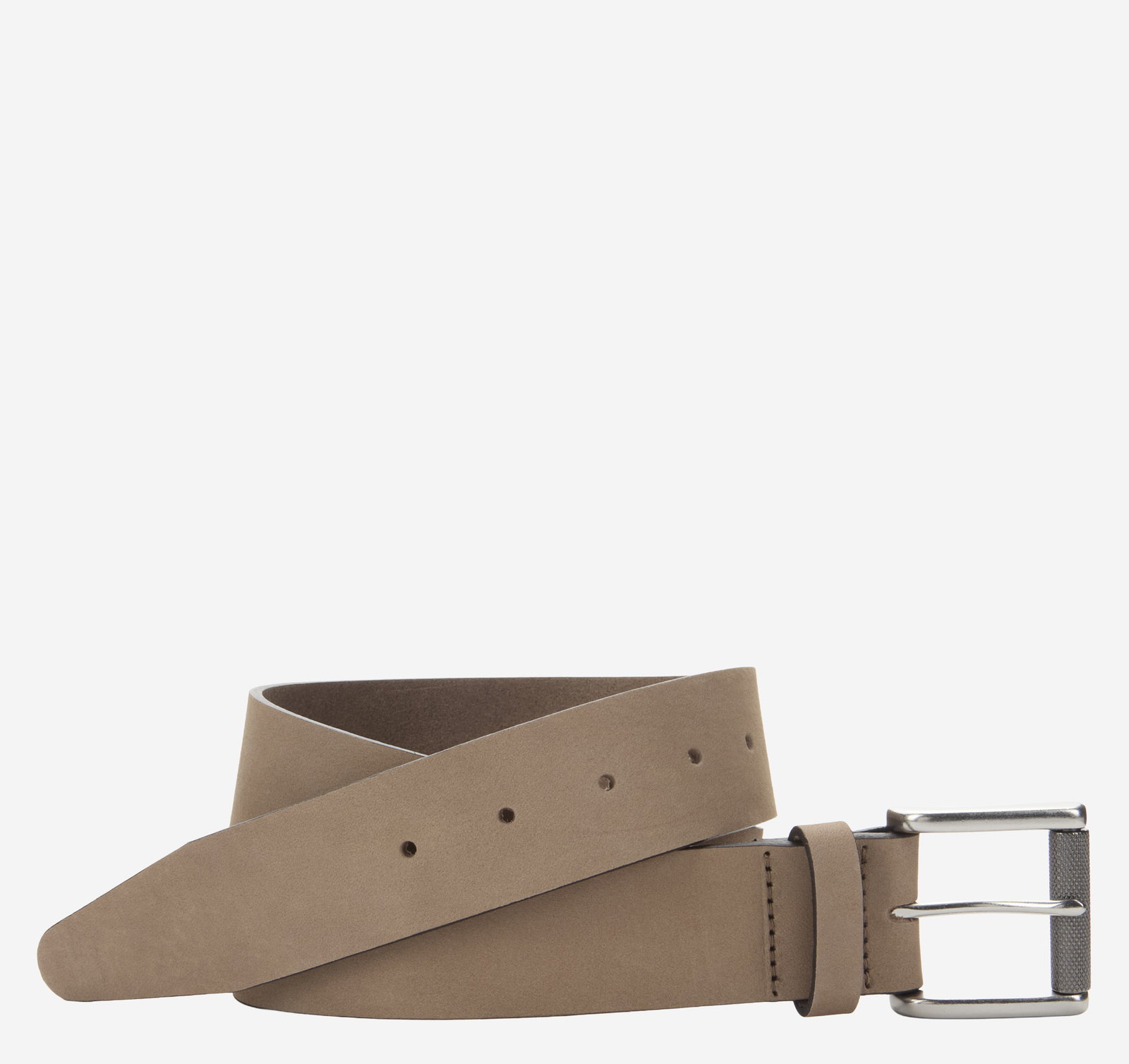 Image: Nubuck Roller-Buckle Belt