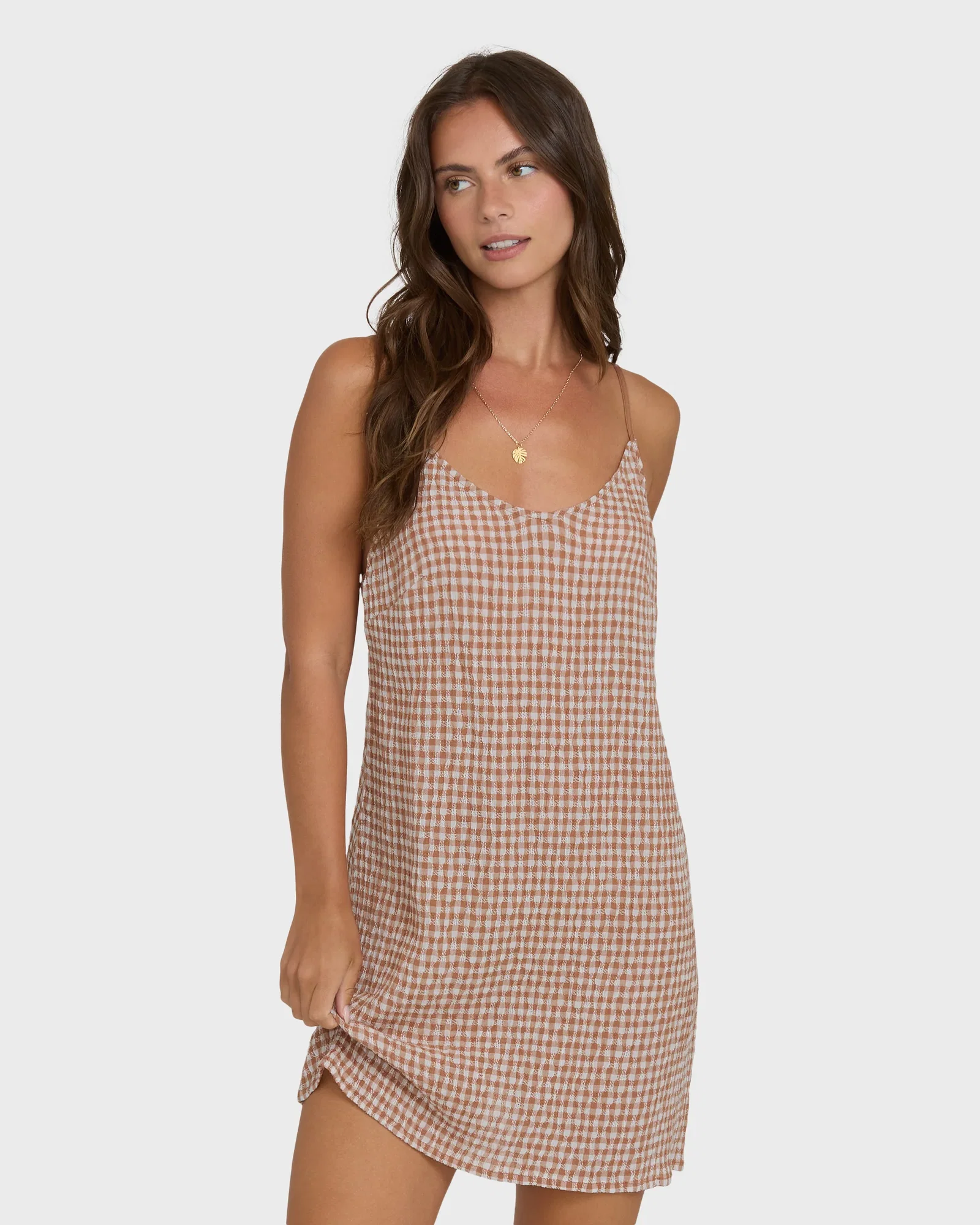 Image of Summer Love Mini Dress - Sugar Almond