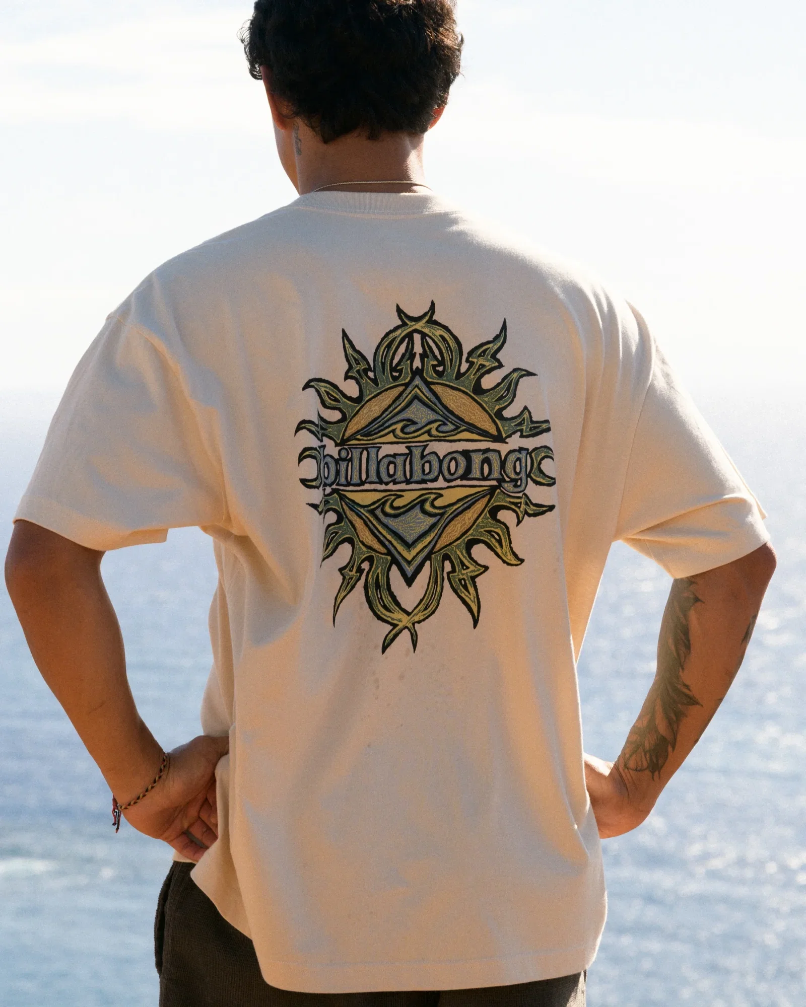 Image of Solar Flare OG T-Shirt - Oatmeal