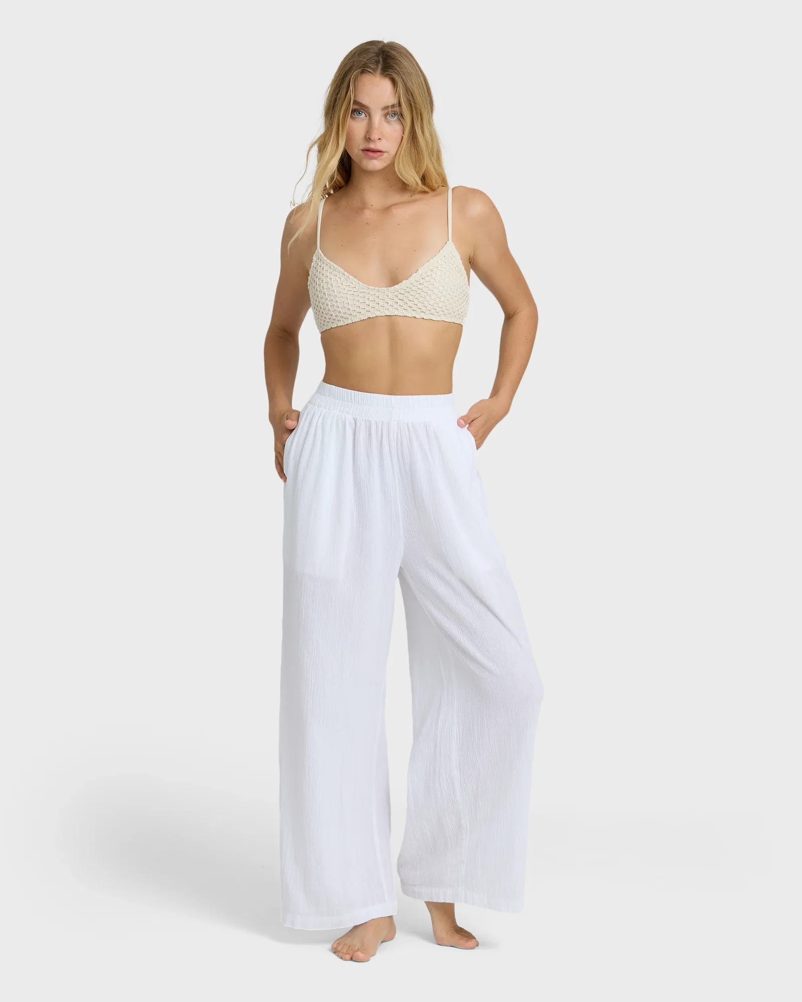 Image of Follow Me Pants - Salt Crystal