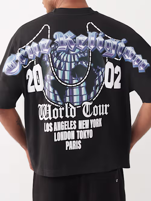 SHOP CHROME LOGO HEAVYWEIGHT BOXY TEE