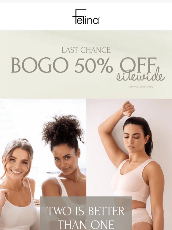Last Day for BOGO 50% Off Sitewide ⌛