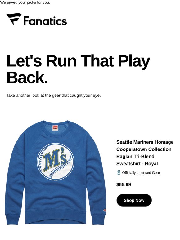 Revisit: Seattle Mariners Homage Cooperstown Collectio...