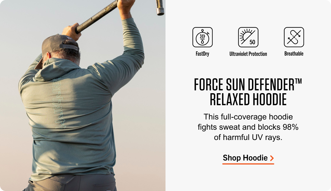 Shop Force Sun Defender™ Relaxed Hoodie