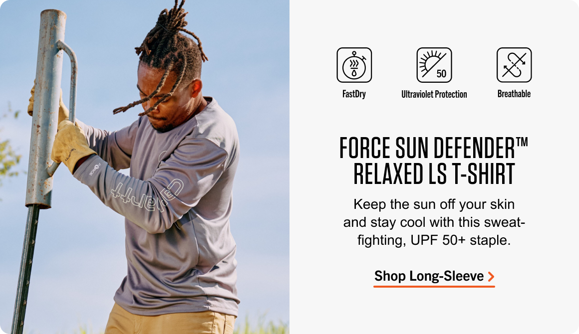 Shop Force Sun Defender™ Relaxed LS T-Shirt