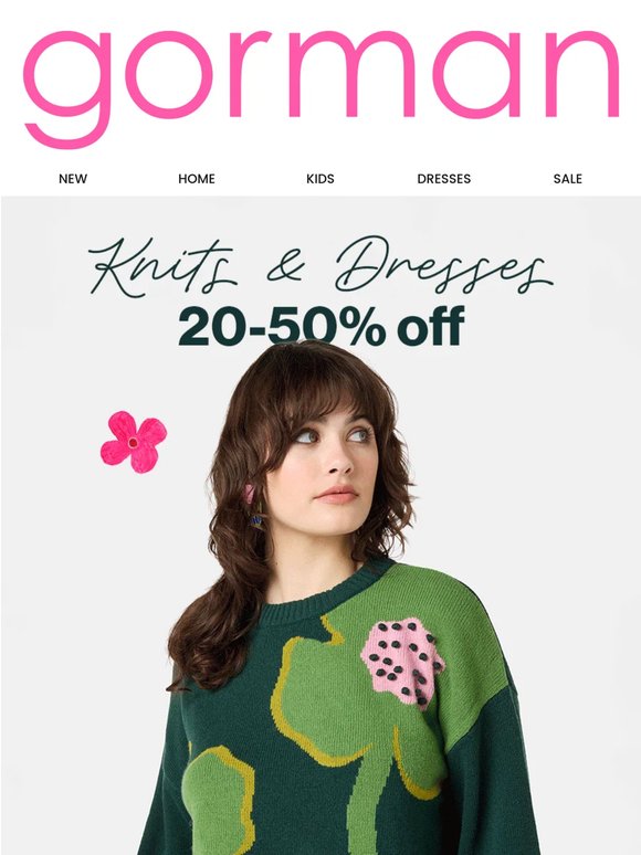 Knits & Dresses Sale! 🌸