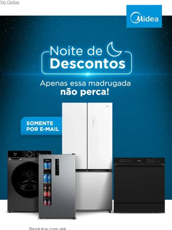 Só esta noite: até 50% OFF para você 🌙