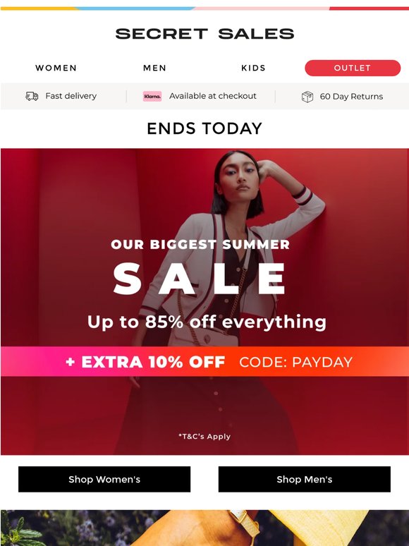 Payday Extra 10% Off Ends Today