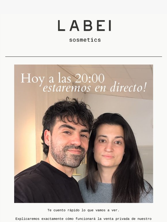 Directo a las 20:00