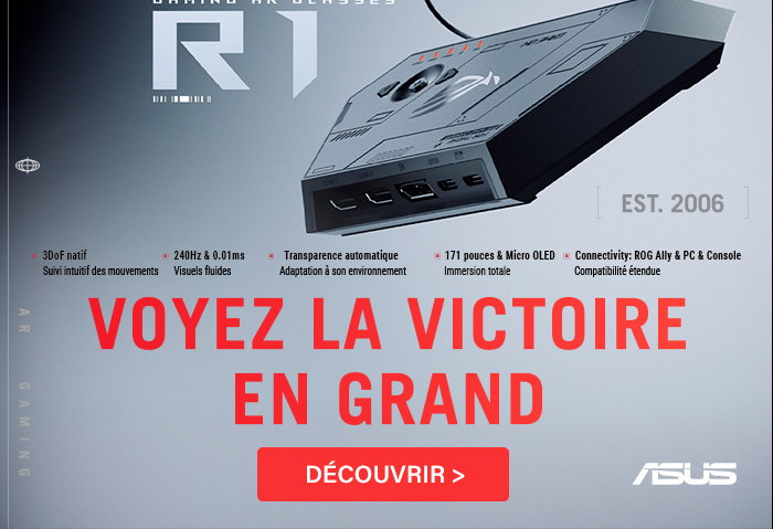 Découvrez les lunettes ROG XREAL R1