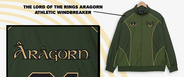 The Lord Of The Rings Aragorn Athletic Windbreaker