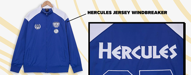 Hercules Jersey Windbreaker