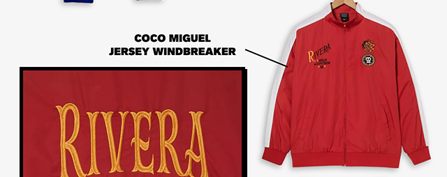 Coco Miguel Jersey Windbreaker