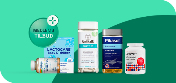 Medlemstilbud Kosttilskud