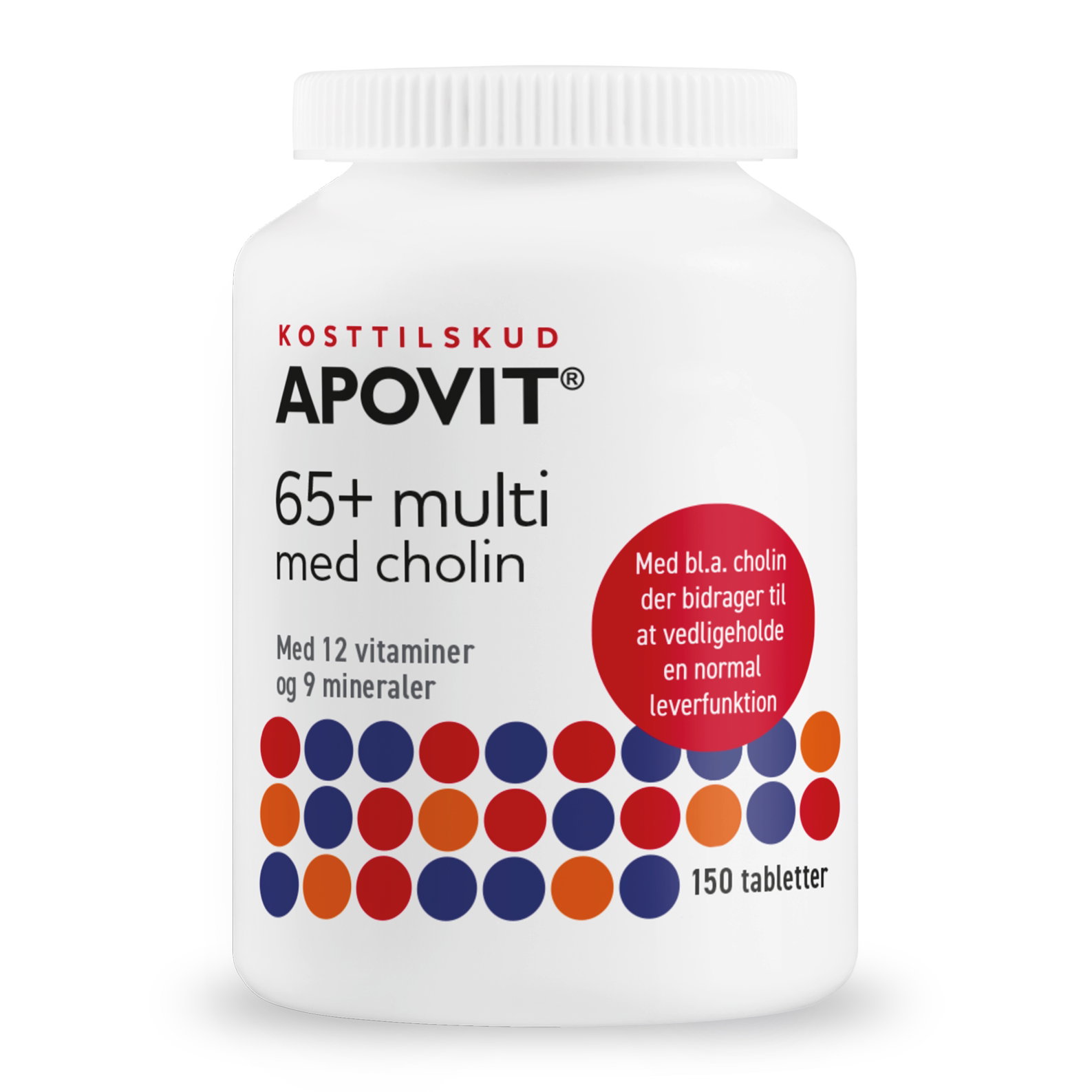 APOVIT 65+ multi med cholin