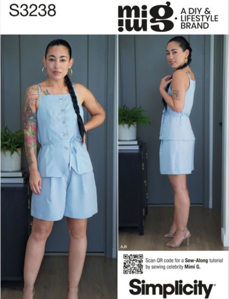 Simplicity Paper Sewing Pattern 3238