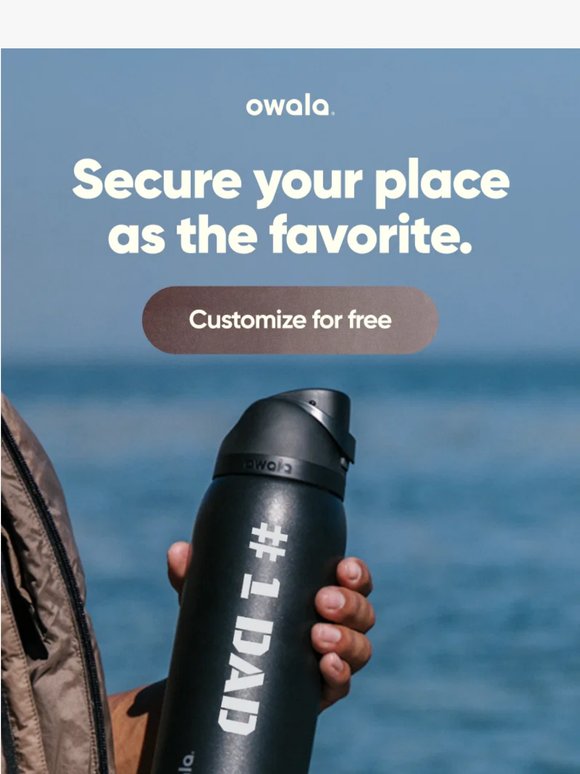Free customization for Father's Day