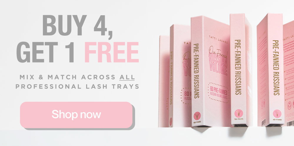 Lash techs - buy 4, get 1 free on professional lash trays