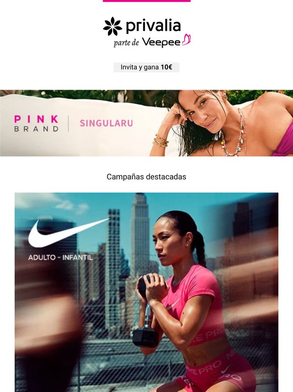 Nike, Levi's®, Pull&Bear, Gioseppo, Wella, Olaplex y más marcas y más hoy en Privalia