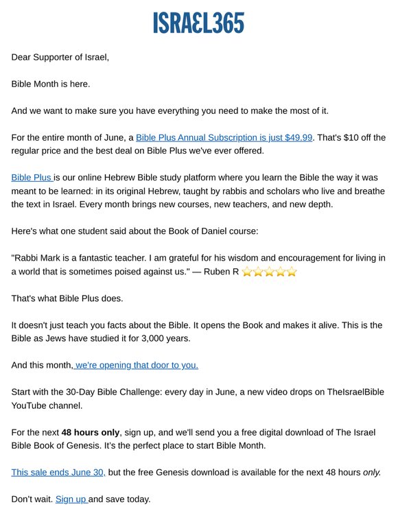 This Bible Month deal expires in 48 hours.