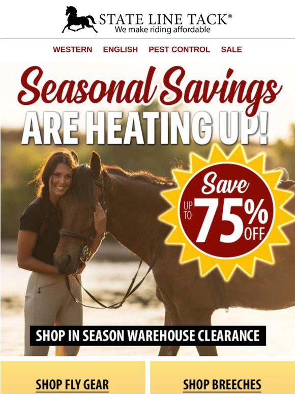 VIP Early Access ⚠️ Warning: These Clearance Deals Are HOT 🔥 Up to 75% Off In Season Items
