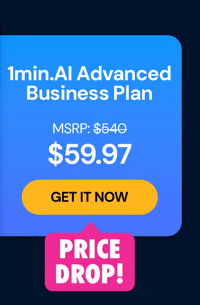 1minAI Advanced Business Plan Lifetime Subscription