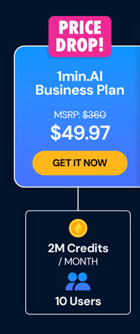 1minAI: Lifetime Subscription (Business Plan)