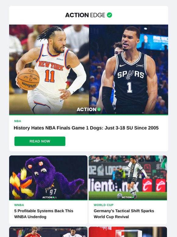 Brutal Trend (3-18 SU) for NBA Finals Game 1 'Dogs